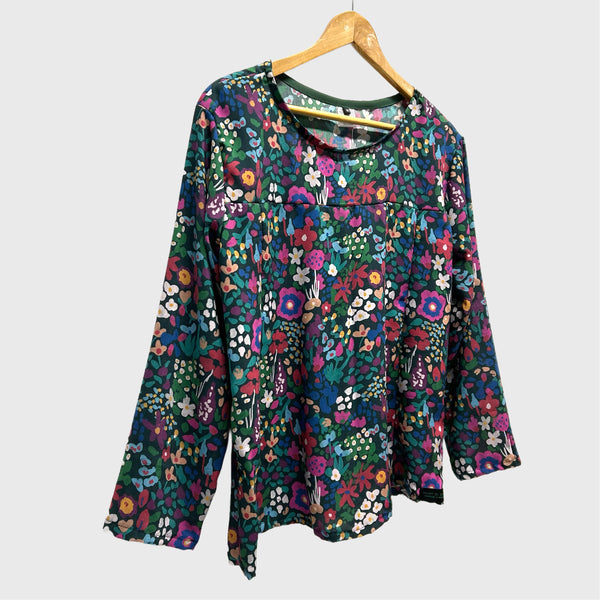 Sample Artista Tunic Top - Blush Blooms  (M)