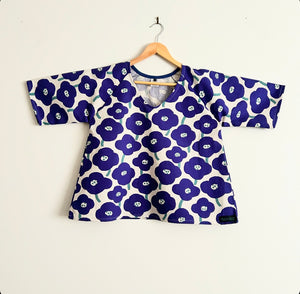 Swing Top - Blue Flowers (L)