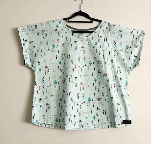 Short sleeve - French Inspired top (L)