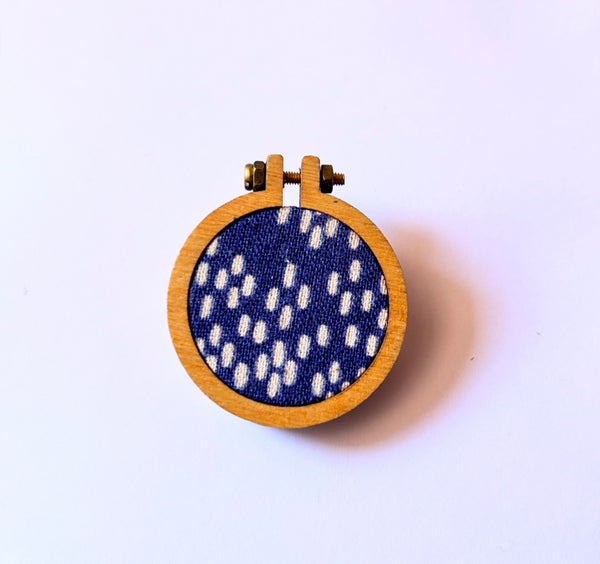 Brooch - Purple Rain (Circle Collection)