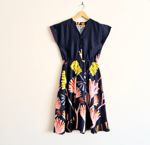 *Seconds* Jasmine Dress - DOOPS Protea (S)