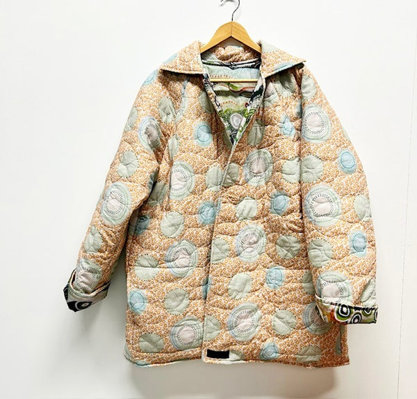 Reversible Quilted Jacket - Miimi and Jiinda and Shaping Country
