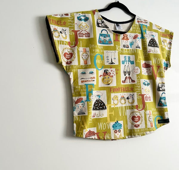 Short sleeve - Funny Face top (S)