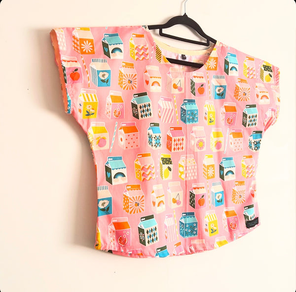 Short sleeve - Juice Box top in Sorbet (L)