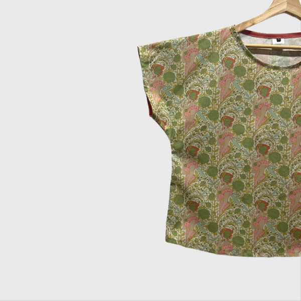 Short sleeve - Songbird top (L)