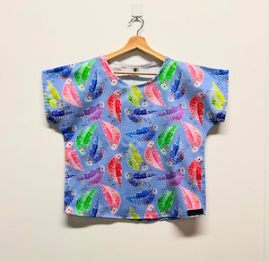 Short sleeve - DOOPS Budgies top (M)