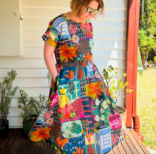 Short sleeve - Miss Moresby Secondhand Shop top - Preorder