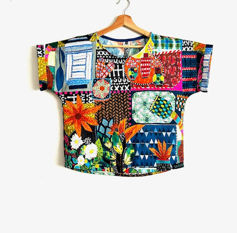 Short sleeve - Miss Moresby Secondhand Shop top - Preorder