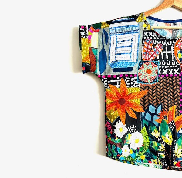 Short sleeve - Miss Moresby Secondhand Shop top - Preorder