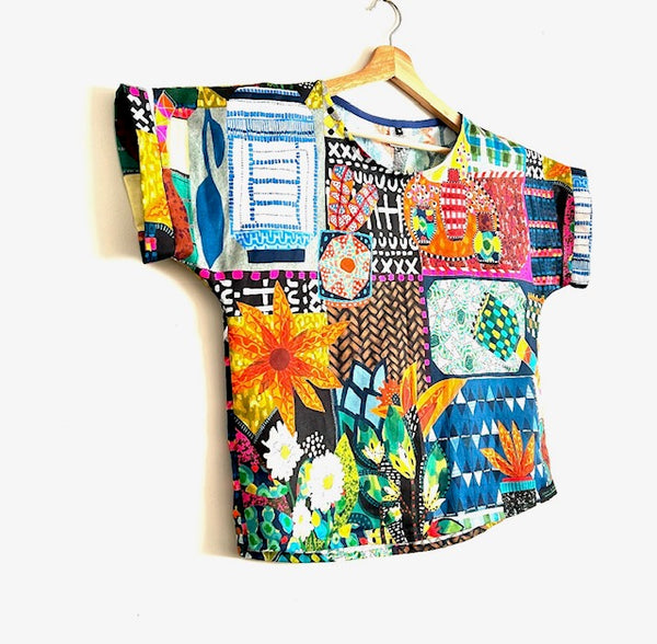 Short sleeve - Miss Moresby Secondhand Shop top - Preorder