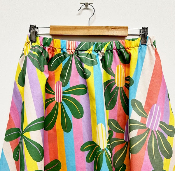 Mid length Skirt - Banksia Love (S)
