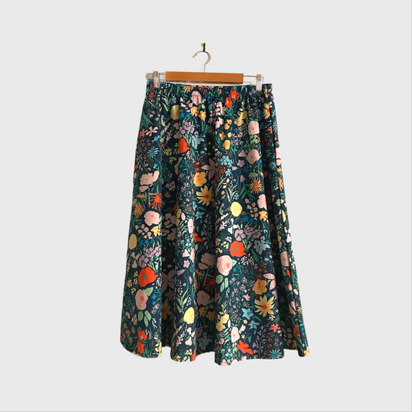 Mid length Skirt - Twilight Garden (M)