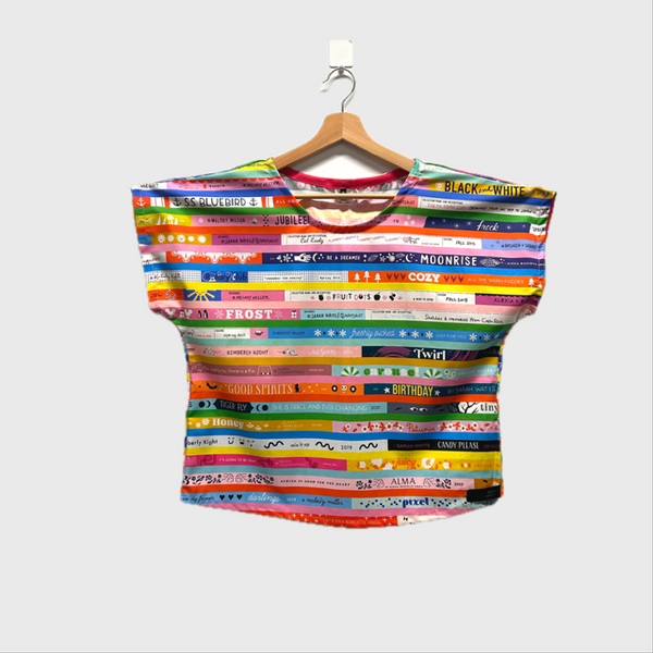 Short sleeve - Ruby Star Society Selvedge top (M)