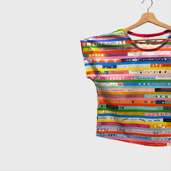 Short sleeve - Ruby Star Society Selvedge top (M)