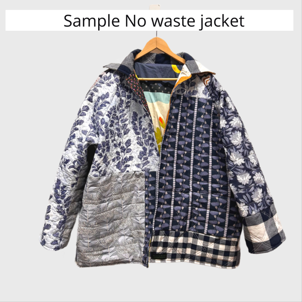 Custom Reversible No waste Quilted Jacket