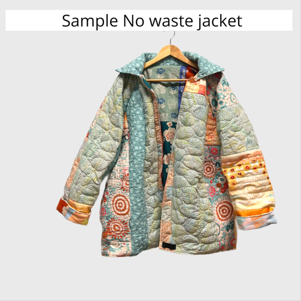Custom Reversible No waste Quilted Jacket