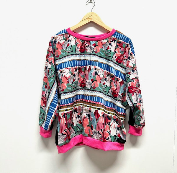 Batwing top - Tribal Images (S)