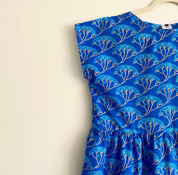 Box Dress - Blue Chives (L)