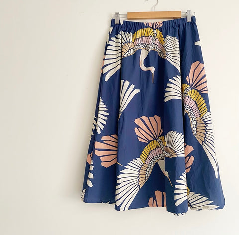 Mid length Skirt - Marabou Mosaic (L)