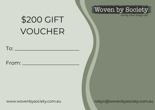 Woven by Society Gift Voucher